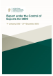 
            Image depicting item named Report under the Control of Exports Act 2008: 1 January - 31 December 2022